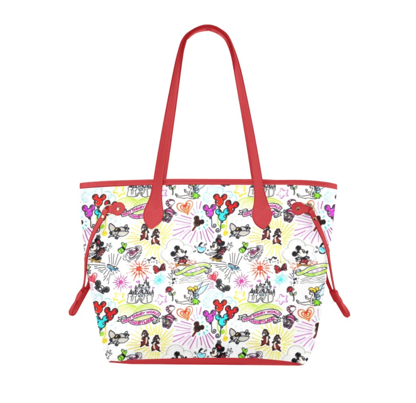 Disney Parks Canvas Purse Disneyland Purse Disney World Etsy