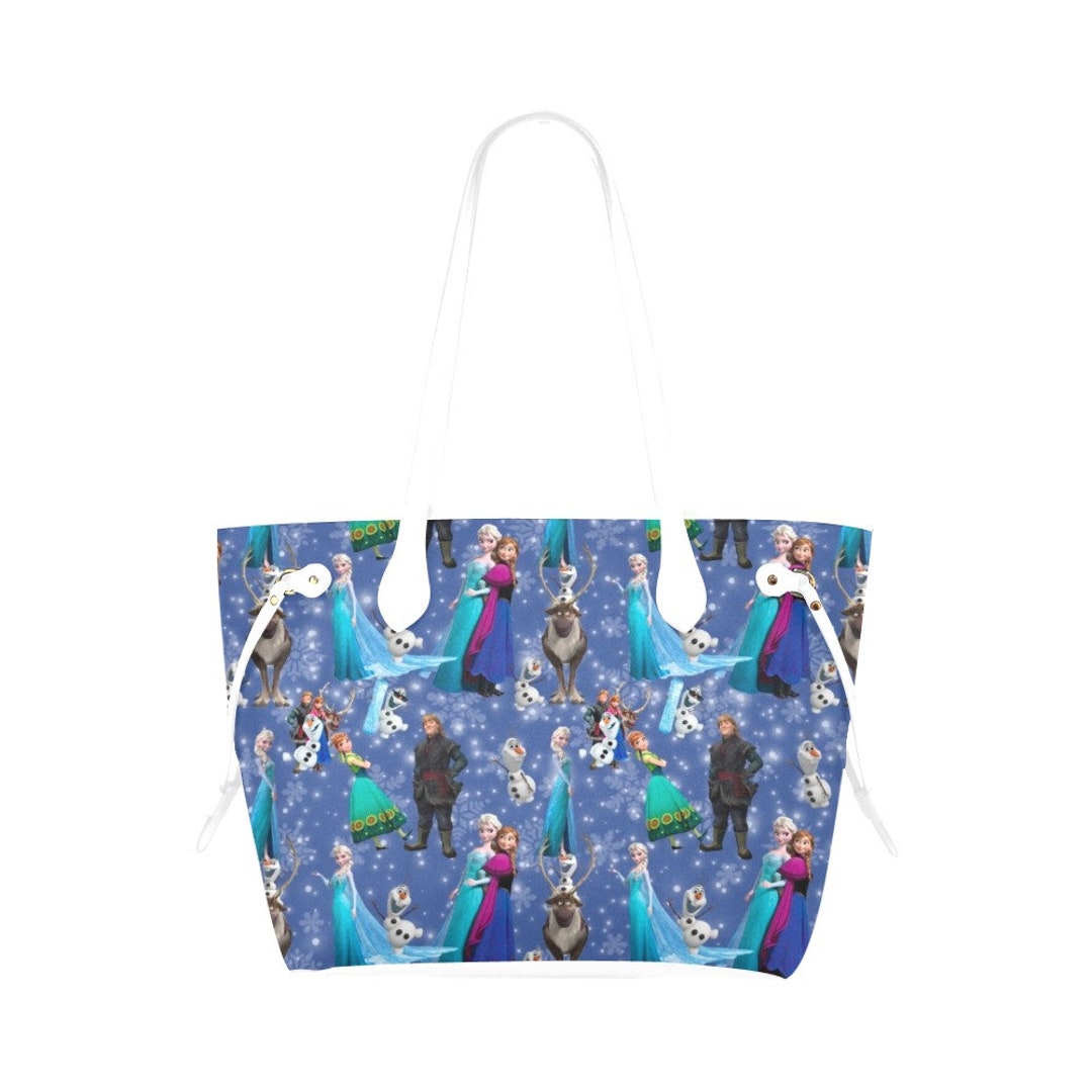 Frozen Canvas Purse Elsa and Anna Purse Elsa and Anna Bag Frozen Anna and Elsa Purse Olaf Purse Olaf Tote Bag Disneyland Purse Etsy Canada