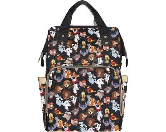 Disney Dogs Diaper Bag Backpack | Disney Dogs Backpack | Disney Diaper Bag | Disney Backpack | Disney Dogs Bag | Disney Diaper Backpack |