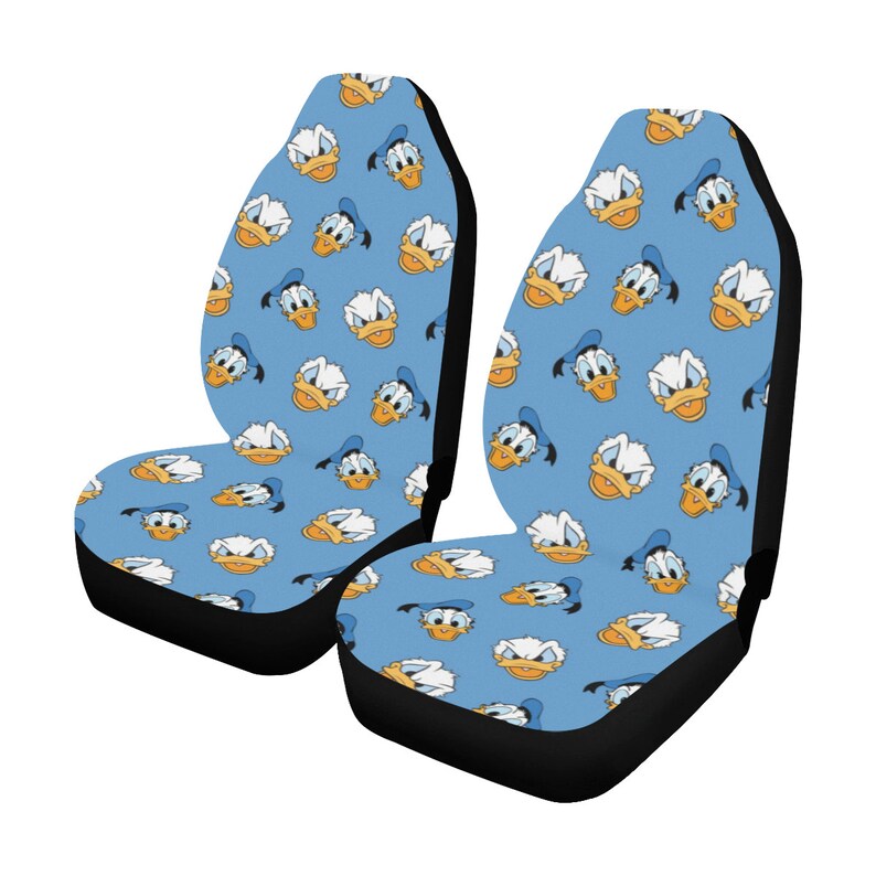 Donald Duck Car Seat Covers Disney Car Seat Covers Car Etsy