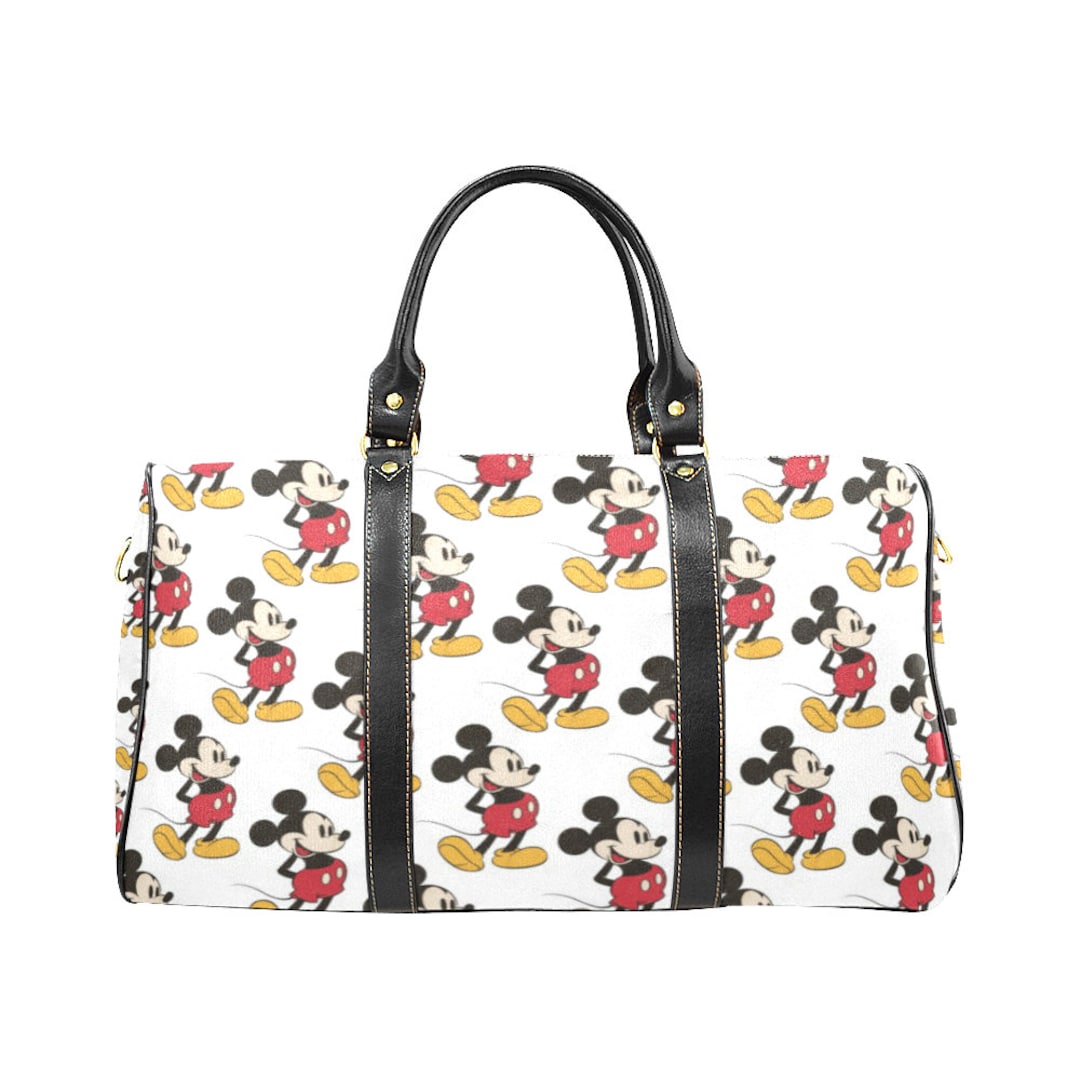 Womens Black Disney's Mickey Mouse Quilted Crossbody Bag | Primark