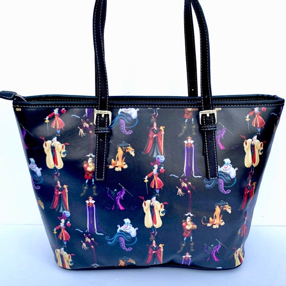Disney Villains Purse Disney Villains Bag Villains Purse Etsy
