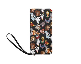 Disney Dogs Wallet | Disney Dogs | Disney Wallet | Disney Wrist Wallet | Disney Wristlet | Disneyland Wallet | Disney World Wallet |