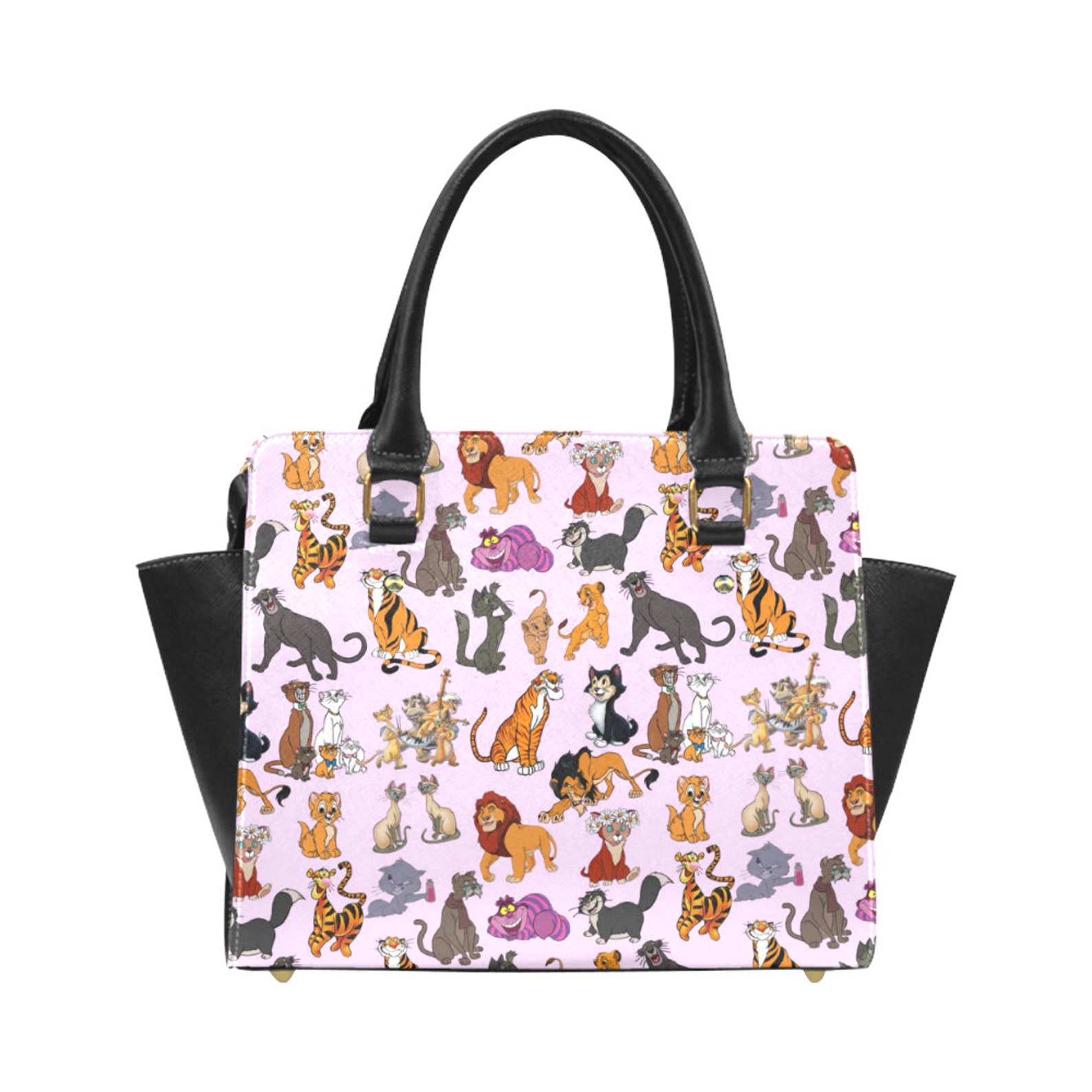 Disney Cats Handbag Disney Cats Purse Cats Purse Disney Etsy