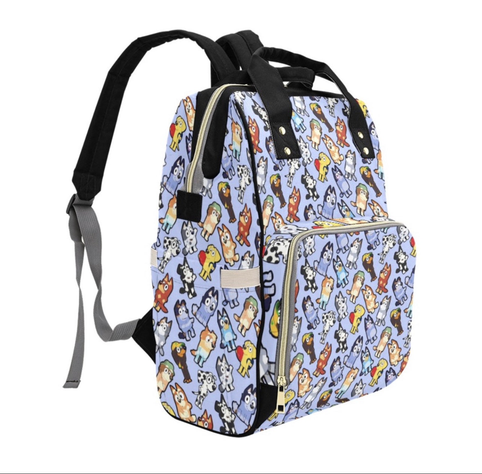 Bluey Dogs Diaper Bag Backpack Disney Bluey Backpack Etsy Australia