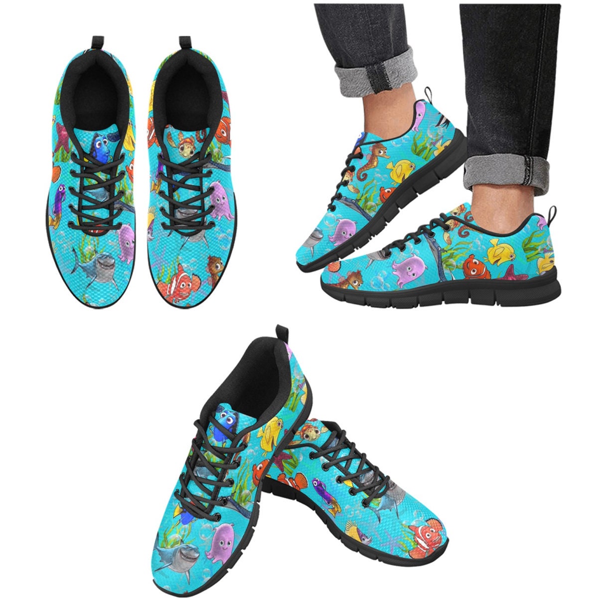 Finding Nemo Shoes Nemo Shoes Disney Shoes Disney Tennis