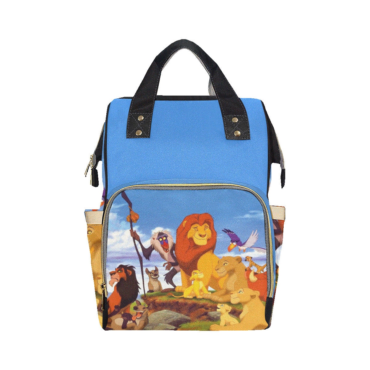 US$44.50-Backpacks Disney King Lion Disney School Backpack Lion King Bag  School 2pcs Disney -Description