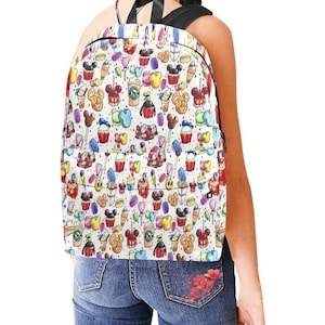 Disney Park Snacks Backpack | Disney Parks Book Bag | Mickey Backpack | Disney Backpack | Disneyland Backpack | Disney Bag | Disney World
