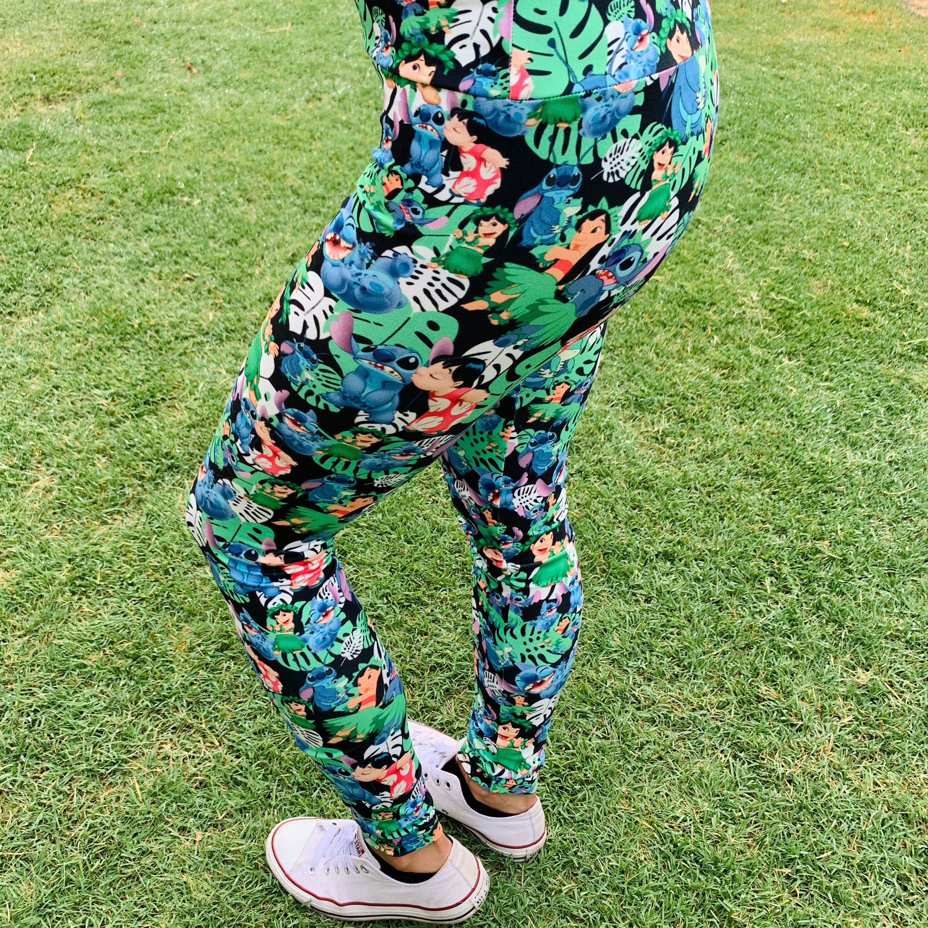 Lilo and Stitch Leggings Disney Leggings Lilo and Stitch Yoga