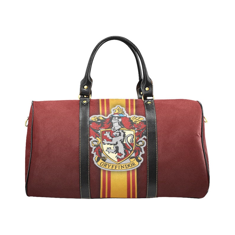 Gryffindor Travel Bag Harry Potter Duffel Bag Duffel Bag Etsy