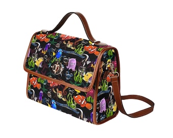 Finding Nemo Canvas Purse | Finding Nemo Purse | Finding Nemo Crossbody Purse | Disney Crossbody Purse | Disney Purse | Nemo Purse |