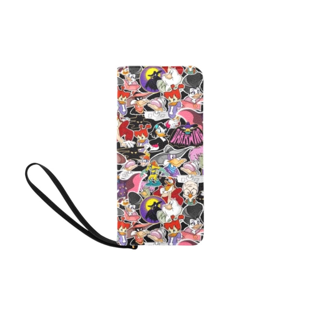 Darkwing Duck Wallet Darkwing Duck Wrist Wallet Darkwing Duck Wristlet