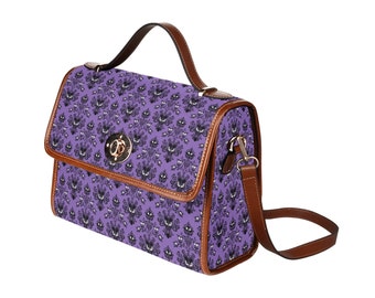 Torebka płócienna z tapetą "Nawiedzony Dwór" | Torebka "Nawiedzony Dwór" | Torebka Disney Parks | Torebka Disneyland | Torebka Disney Crossbody | Torba Disney