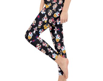 Mickey and Friends Cruise Leggings | Cruise Leggings | Disney Leggings | Mickey Yoga Pants | Disney Yoga Pants | Yoga Pants | Yoga Leggings