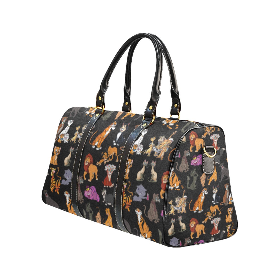 Disney Cats Travel Bag Disney Cats Duffel Bag Disney - Etsy