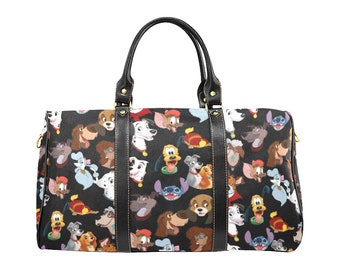 Bolsa de viaje Disney Dogs / Bolsa de lona Disney Dogs / Bolsa de lona Disney / Bolsa de viaje Disney / Bolsa Disneyland / Maleta Disney / Bolsa Disneyland