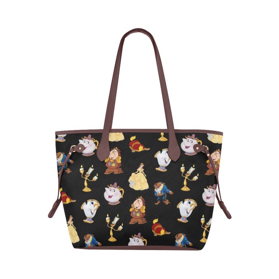 LOUNGEFLY DISNEY BEAUTY AND THE BEAST ROSE CROSSBODY PURSE