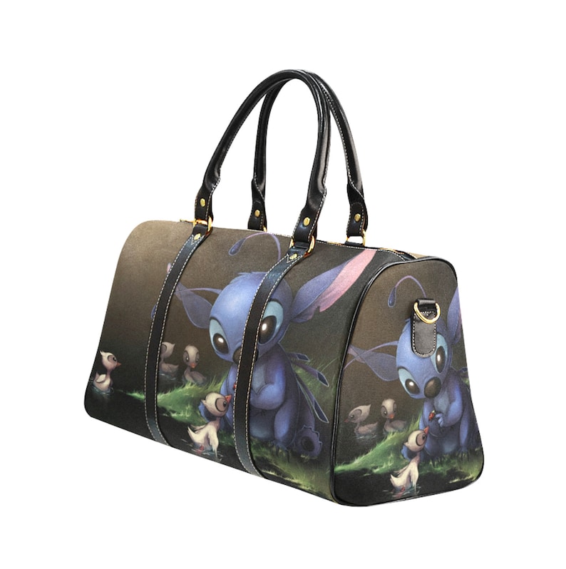 Stitch and Ducklings Travel Bag Stitch Travel Bag Disney Etsy