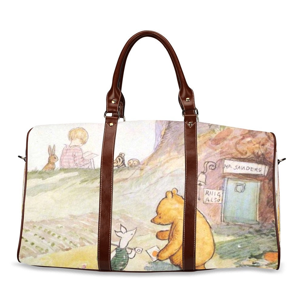 Classic Pooh Travel Bag Winnie the Pooh Duffel Bag Disney - Etsy