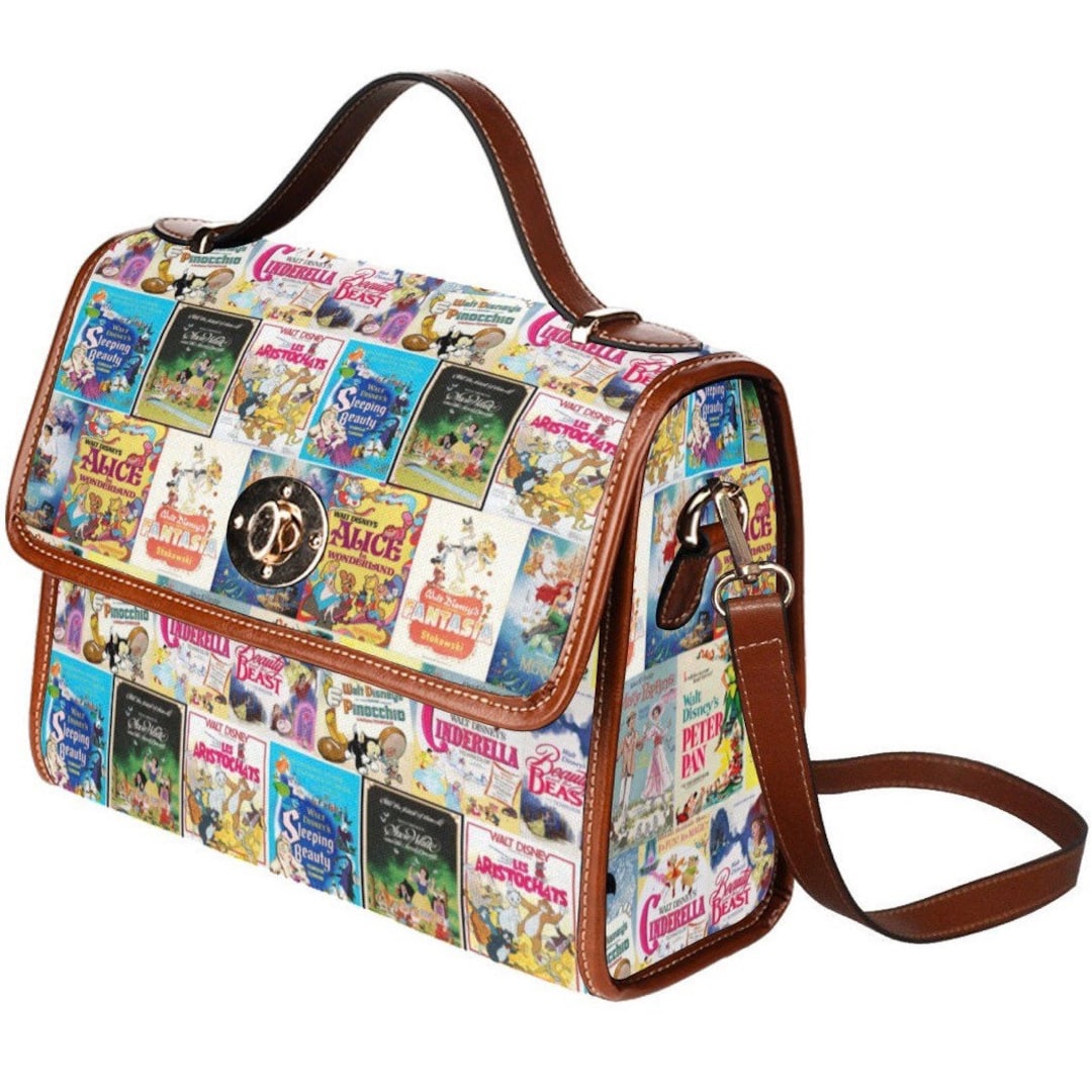 Disney Movie Posters Purse Disney Movies Purse Disney Crossbody Purse