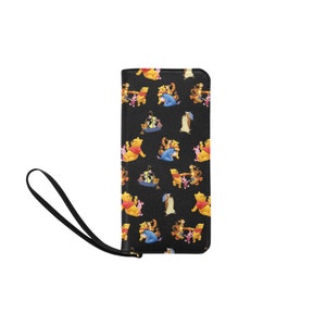 Winnie The Pooh Wrist Wallet / Winnie The Pooh and Friends Wallet / Disney Wallet / Disney Purse / Disney Wristlet / Pooh Purse /