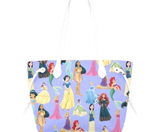 Canvas draagtas Disney-prinses | Draagtas prinses | Prinsessentas | Draagtas Disney-prinses | Disney-prinses portemonnee | Disney-portemonnee |