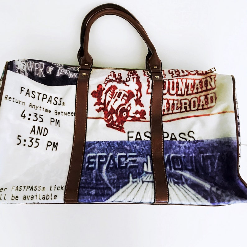 FastPass Travel Bag Disney Bag Disneyland Bag Disneyland Etsy