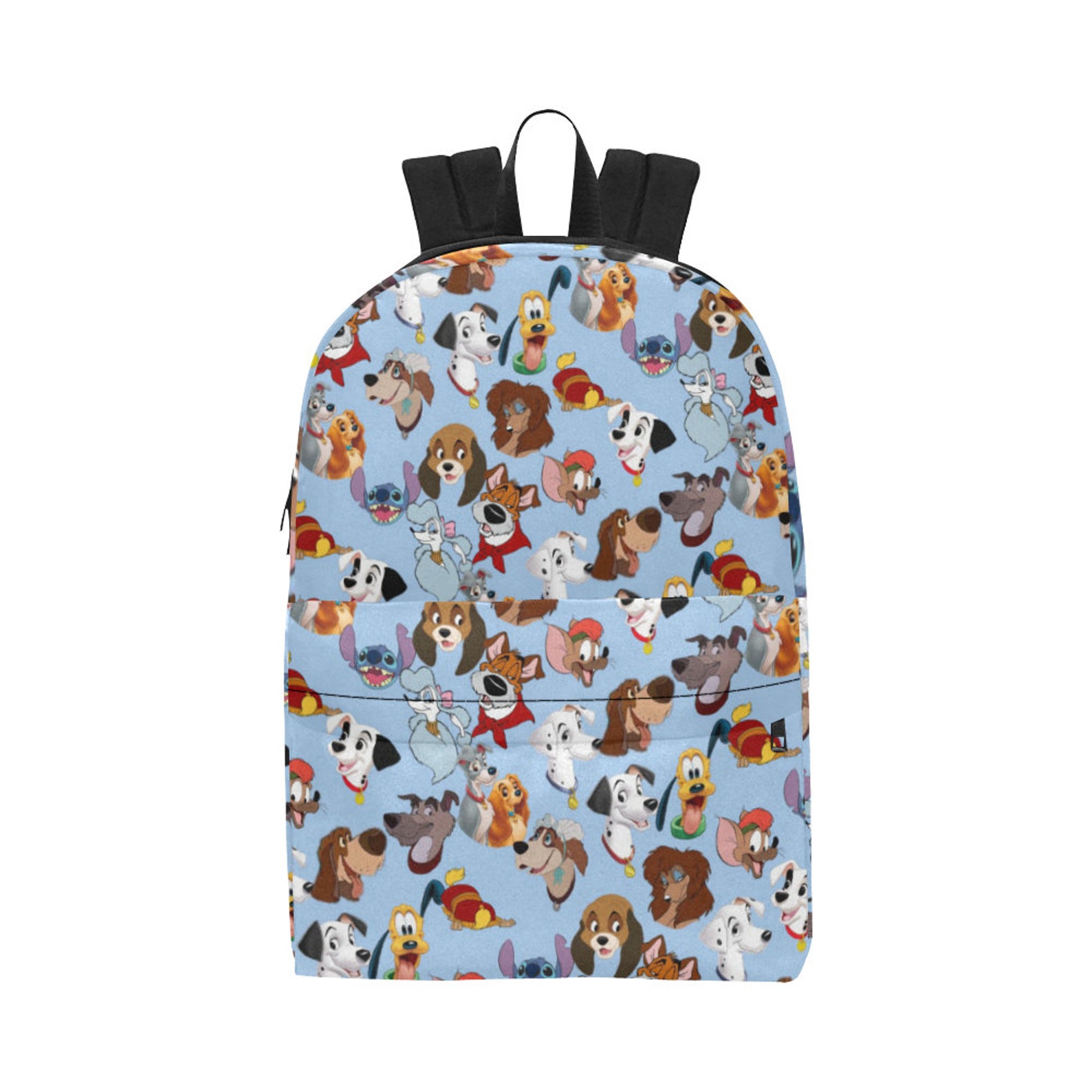 Disney Dogs Backpack Disney Dogs Book Bag Disney Dogs Etsy