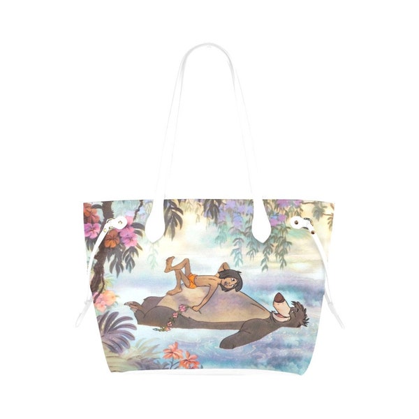 Jungle Book Canvas Purse | Jungle Book Purse | Baloo Purse | Baloo Tote Bag | Mowgli Purse | Mowgli Bag | Disneyland Purse | Disneyland Tote