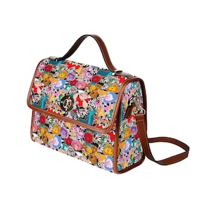 Alice im Wunderland Canvas Geldbörse | Alice im Wunderland Geldbörse | Alice im Wunderland Crossbody Geldbörse | Disney Umhängetasche | Disney Geldbörse