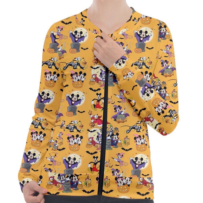 Mickey and Friends Halloween Jacket | Disney Nurse Jacket