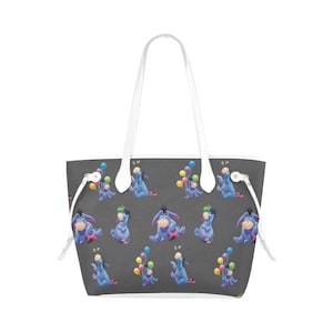 Eeyore Canvas Tote Purse | Eeyore Purse | Eeyore Tote | Disney Purse | Eeyore Bag | Disney Tote Bag | Disneyland Purse | Disney World Purse