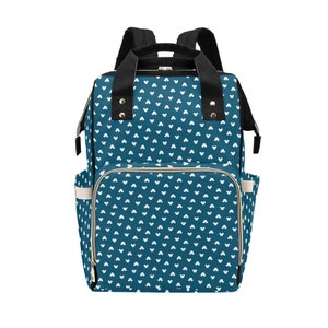 Blue Mickey Mouse Diaper Bag Backpack | Mickey Mouse Backpack | Disney Diaper Bag | Disney Backpack | Mickey Mouse Bag | Disney Bag