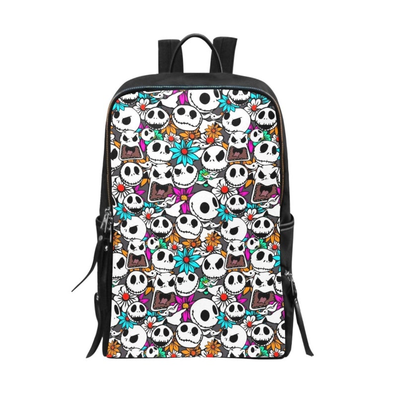 Jack Skellington Backpack Jack Skellington Book Bag Jack Etsy