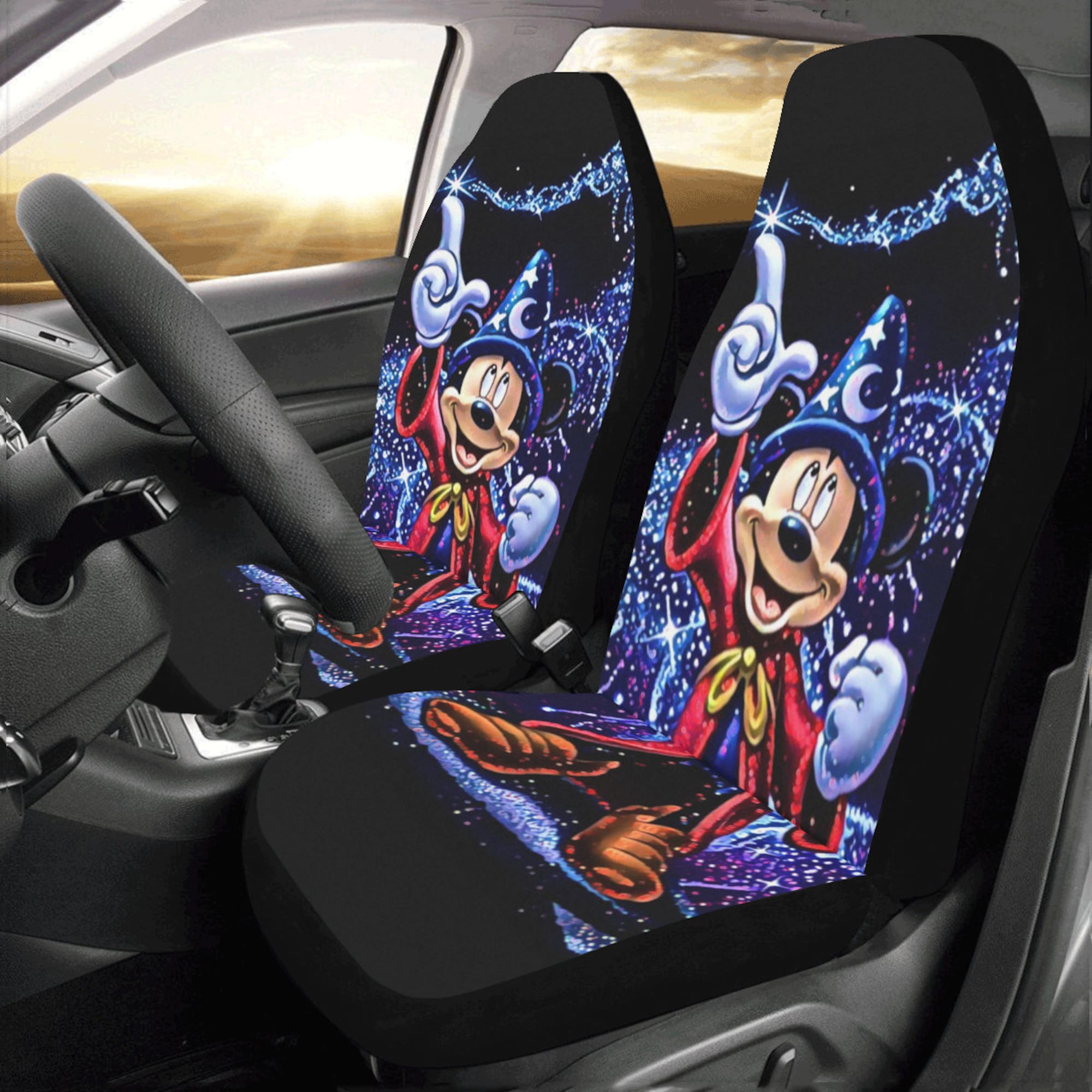 Sorcerer Mickey Car Seat Covers