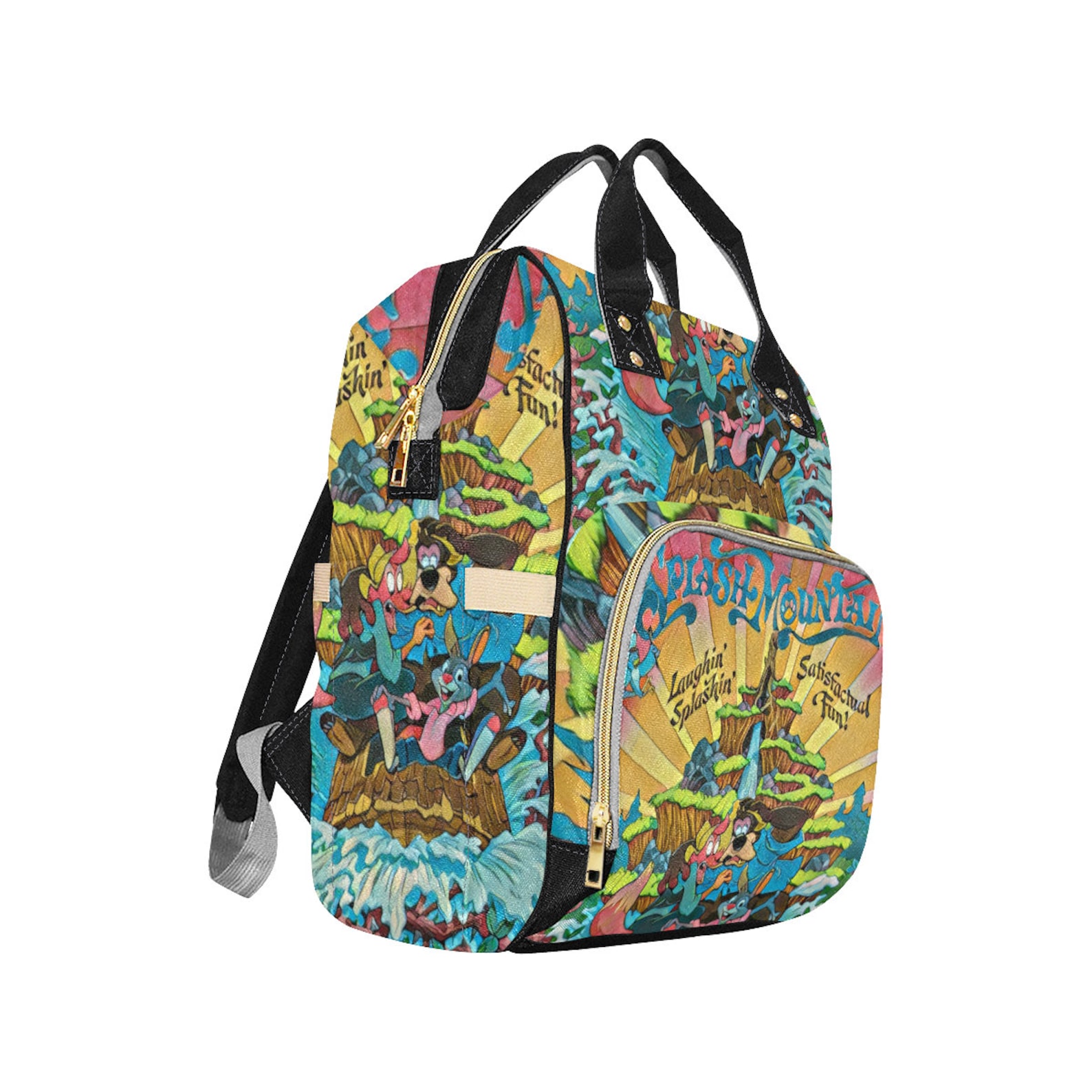Splash Mountain Diaper Bag Backpack Splash Mountain Backpack Etsy