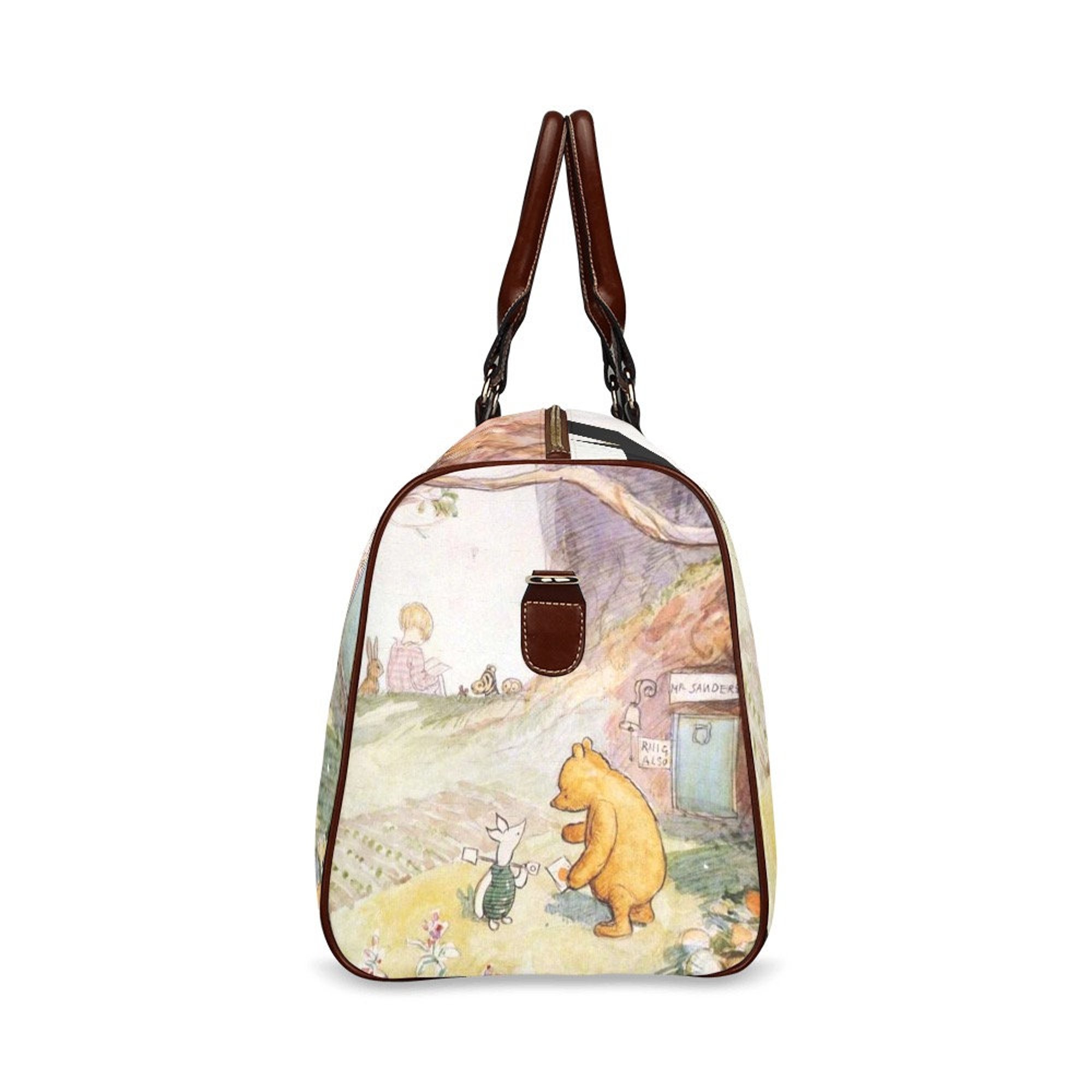 Classic Pooh Travel Bag | Winnie The Pooh Duffel Bag | Disney Duffel Bag | Disney Suitcase | Disneyland Bag |