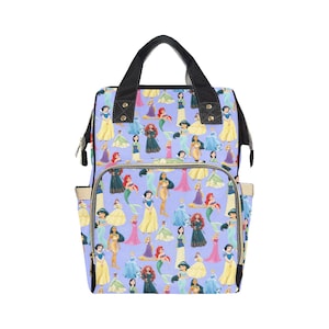 disney princess diaper bag backpack