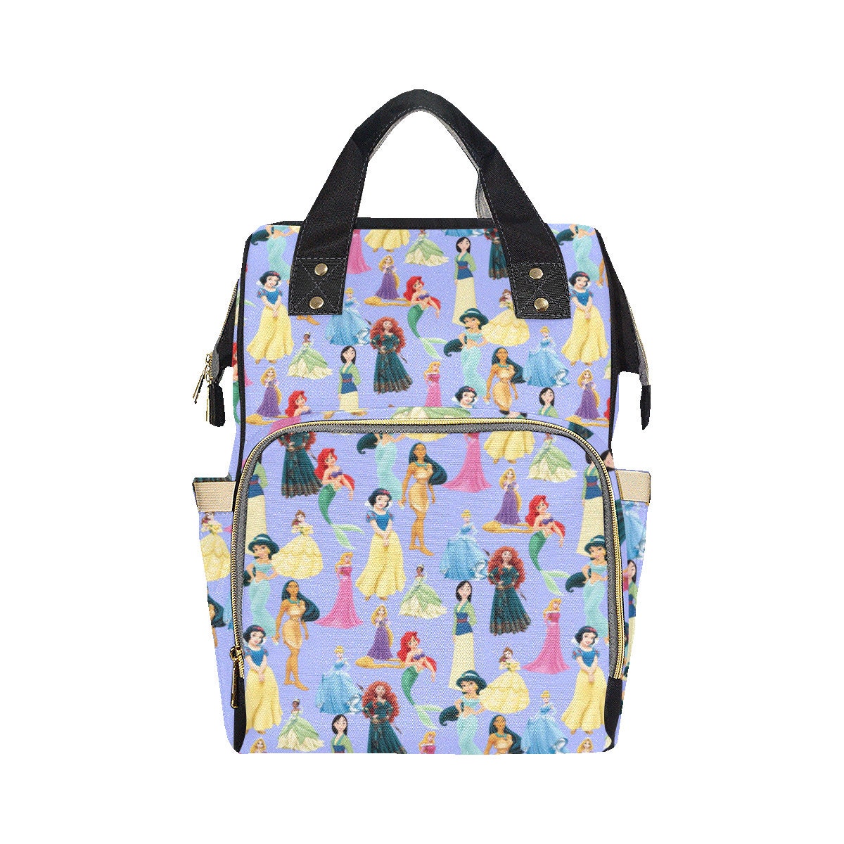 Petunia - Method Backpack diaper bag - Whimsical Belle Disney