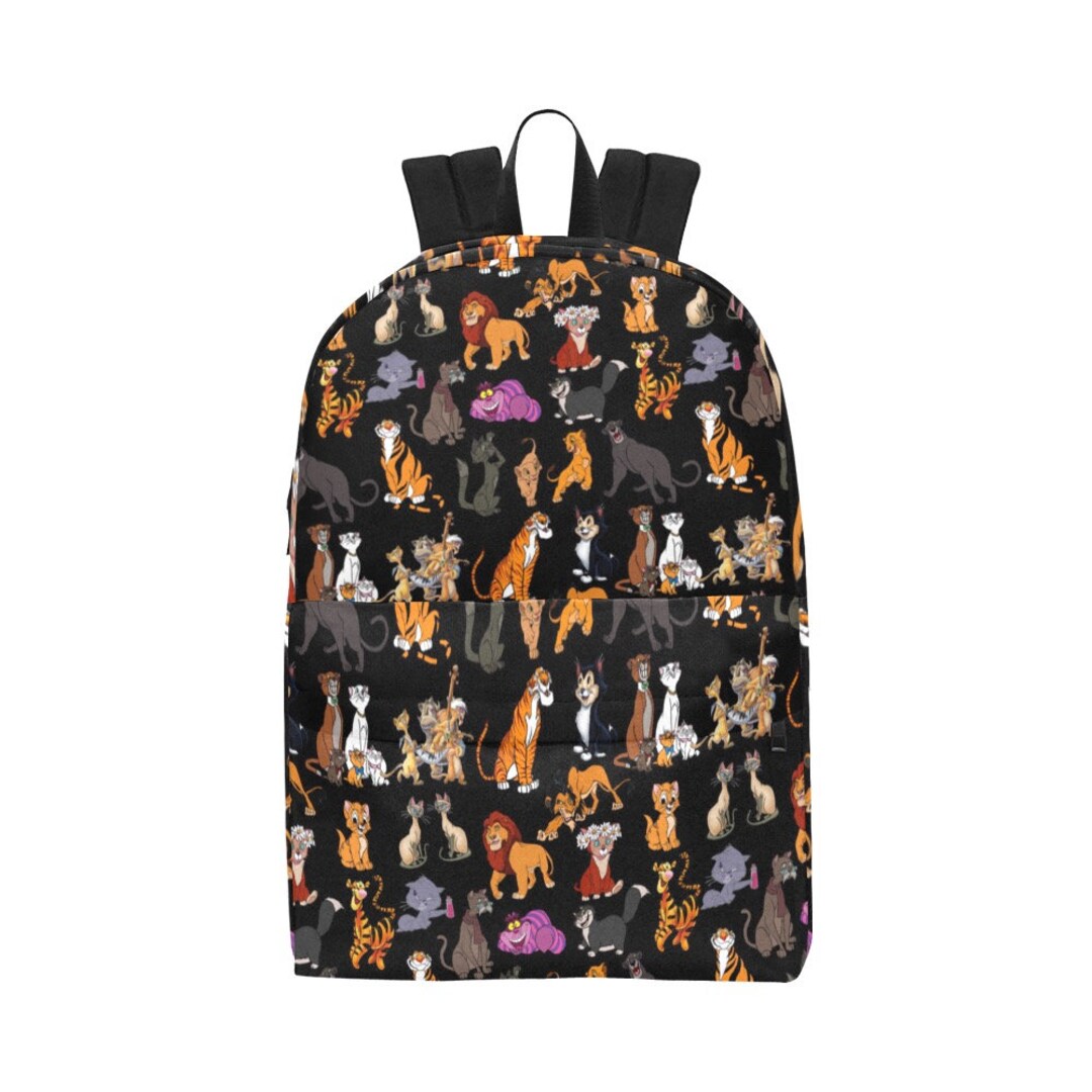 Disney Cats Backpack Disney Cats Book Bag Cats Backpack Disney Backpack Disneyland Backpack Disney Bag Disney World Backpack Etsy Ireland