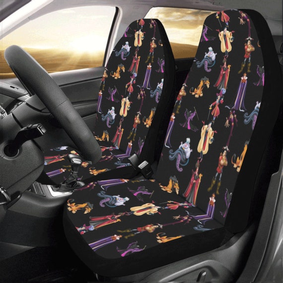 Disney Villains Car Seat Covers - Disney Seat Covers For Cars
