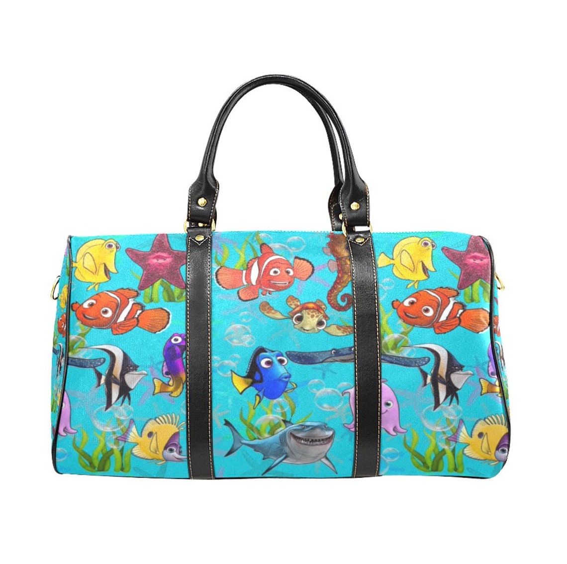Finding Nemo Travel Bag Finding Nemo Duffel Bag Nemo Etsy
