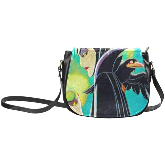 Maleficent Crossbody Purse Maleficent Purse Disney Purse 