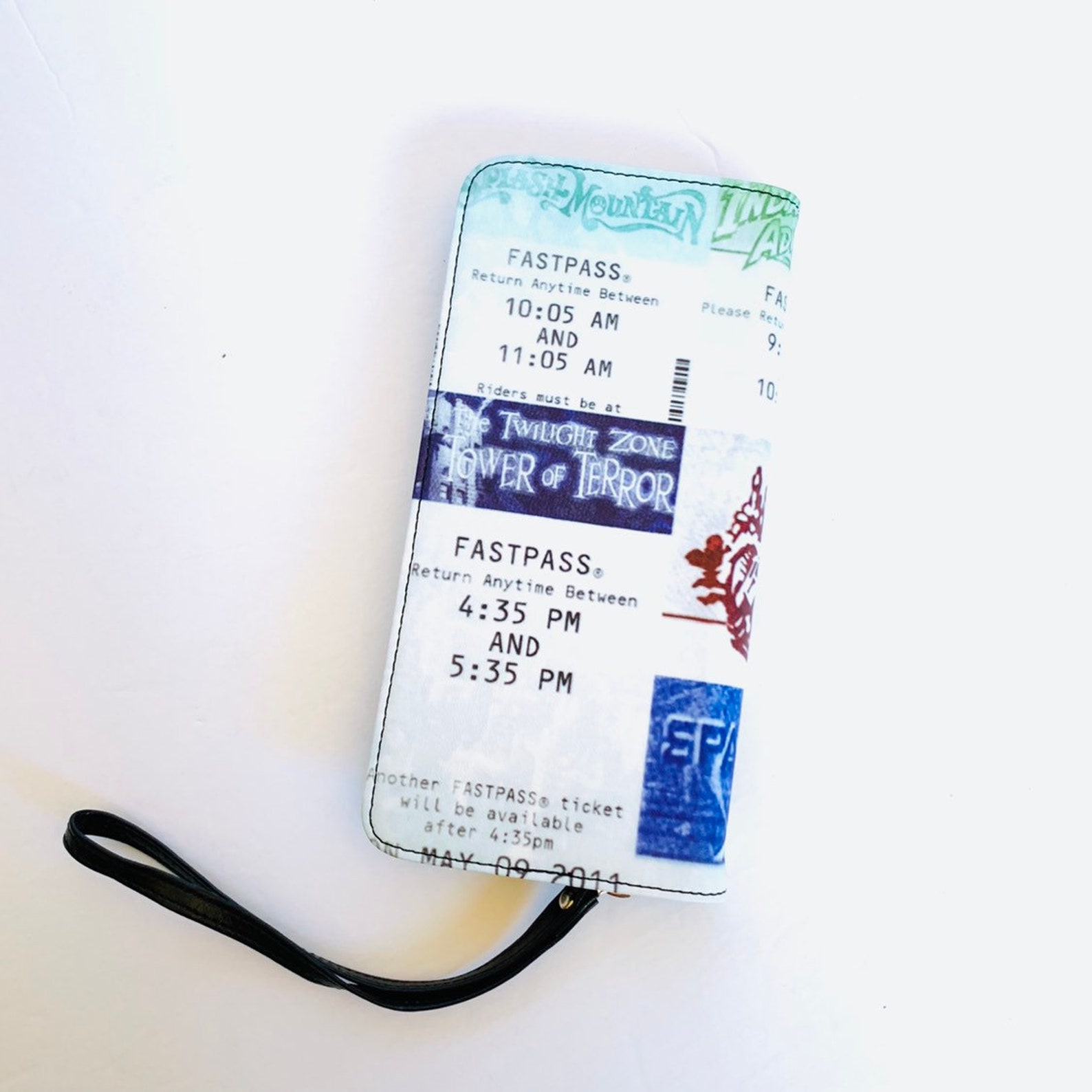 Fastpass Wallet Disneyland Wallet Disney Wallet Disney Etsy
