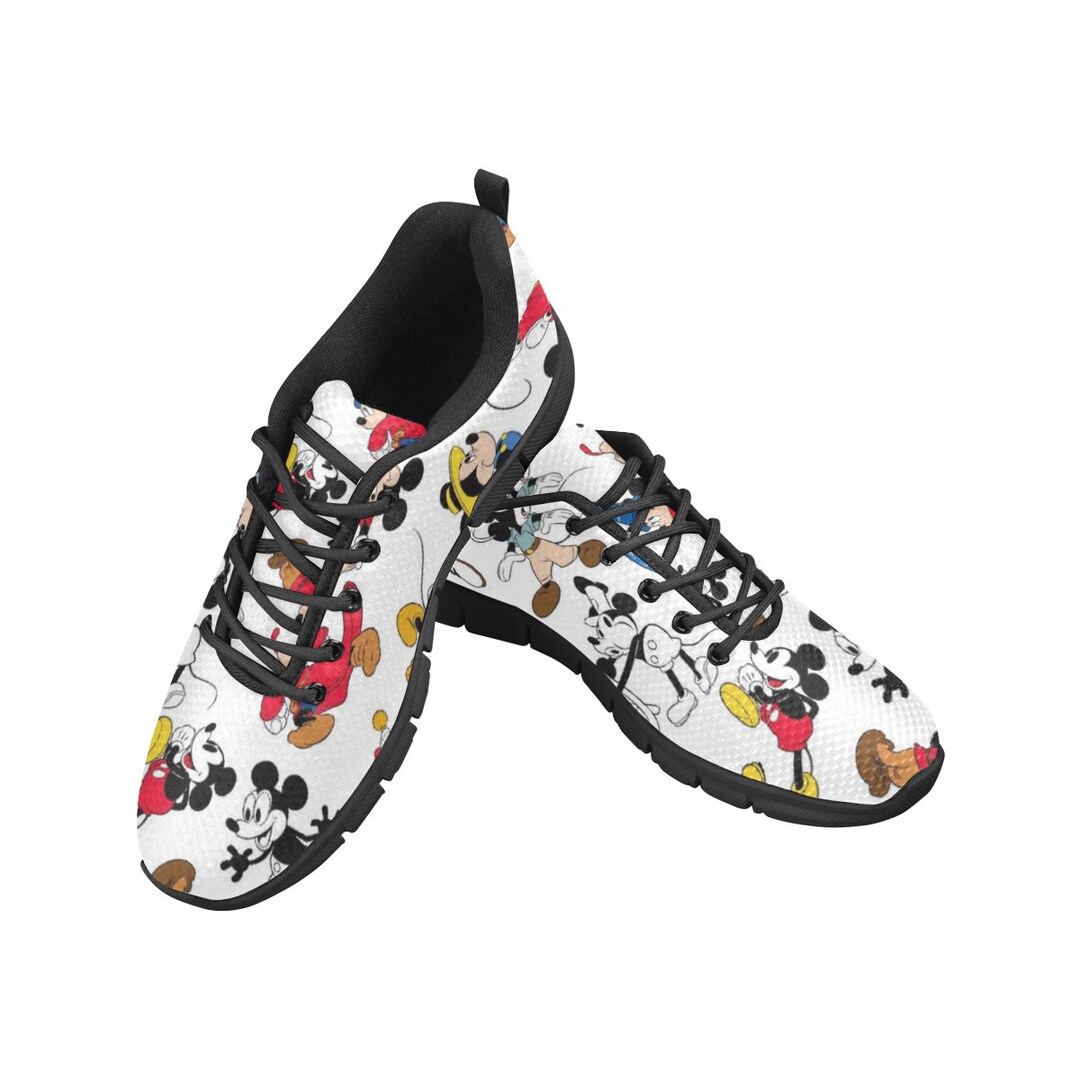 Mickey Mouse Shoes Mickey Shoes Disney Shoes Disney Tennis Shoes  Disney Running Shoes Disneyland Shoes Disney Shoes Sneakers