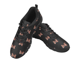 Scarpe con fiocchi di Minnie / Scarpe di Minnie / Scarpe da tennis Disney / Scarpe da corsa Disney / Scarpe Disneyland / Scarpe Disney / Sneakers Disney
