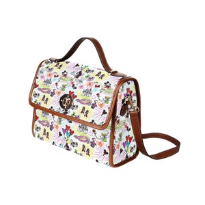 Disney Parks Canvas Purse | Disney Parks Purse | Disney Parks Crossbody Purse | Disneyland Purse | Disney Crossbody Purse | Disney Purse