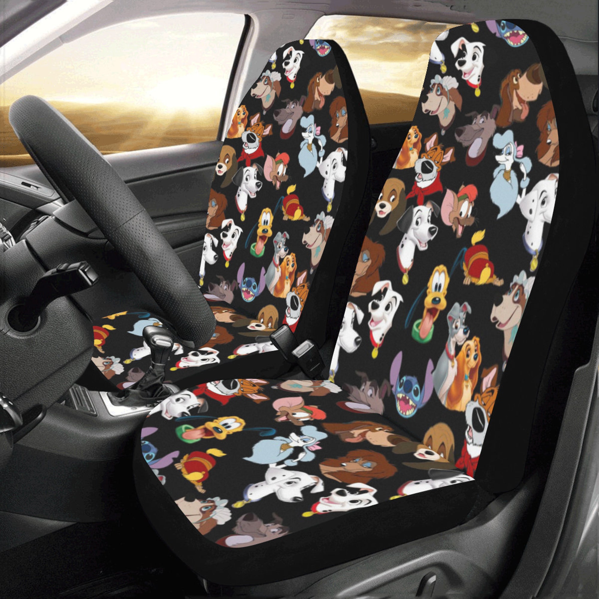 Disney Dogs Car Seat Covers