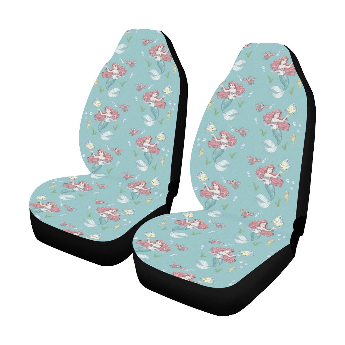 Little Mermaid Car Seat Covers | Ariel Car Seat Covers | Disney Car Seat Covers