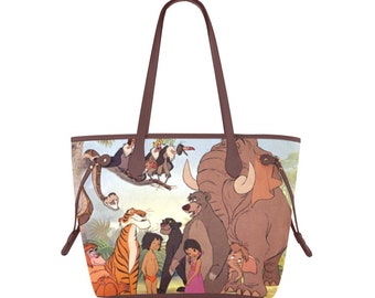 Jungle Book Canvas Purse | Jungle Book Purse | Baloo Purse | Baloo Tote Bag | Mowgli Purse | Mowgli Bag | Disneyland Purse | Disneyland Tote